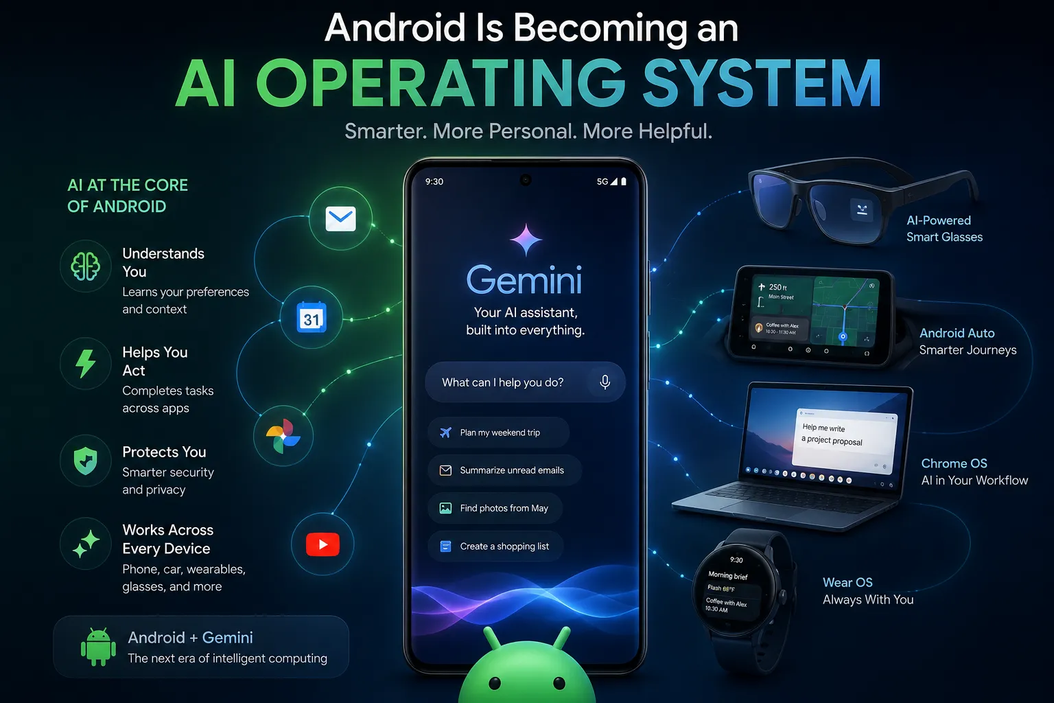 Android Is Becoming an AI Operating System